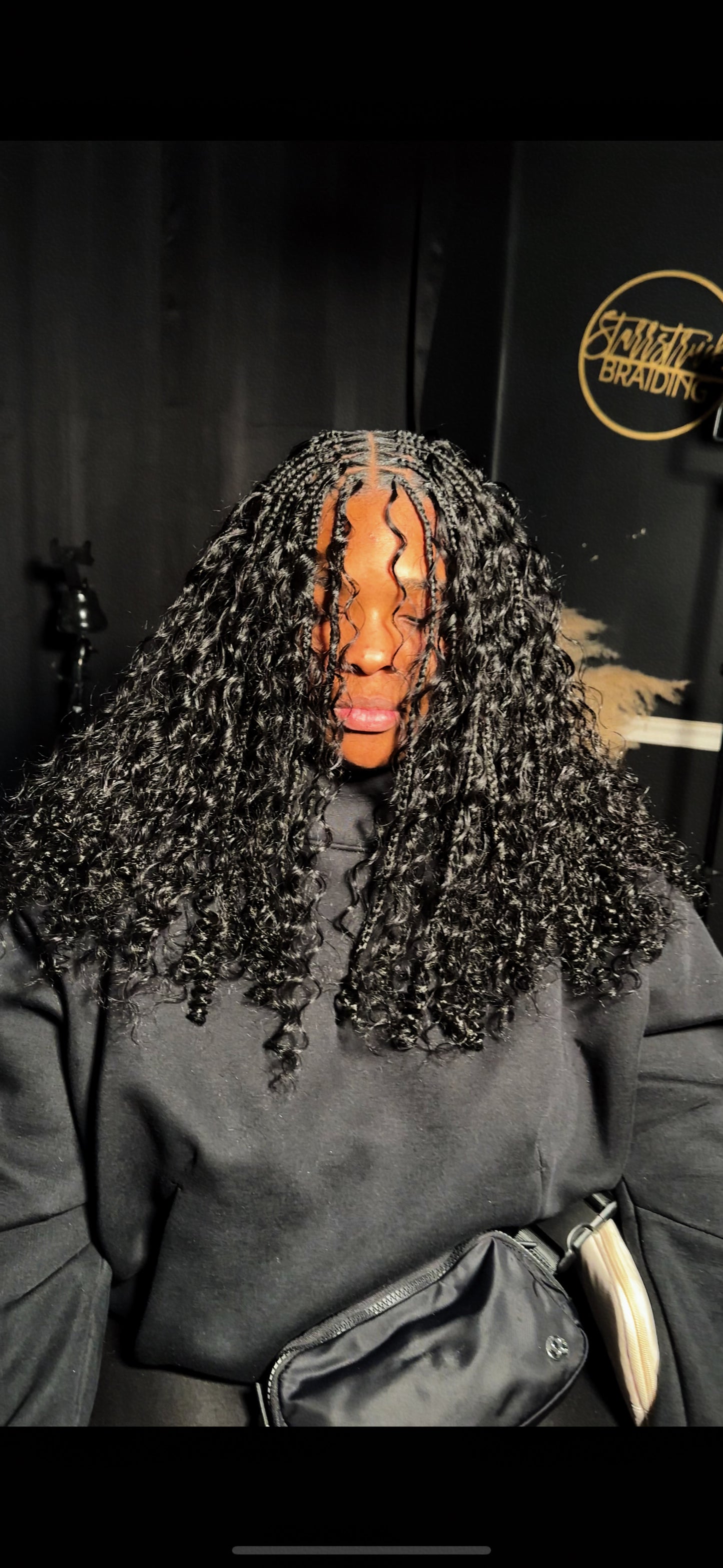 MyNahla’s 20 inch Human Hair Shimmer Bulk Deep Wave Bundles(1 Pack)50g